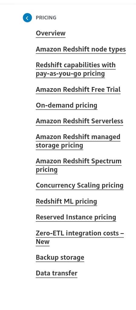 AWS pricing 