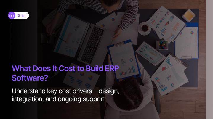 ERP Software Development Cost