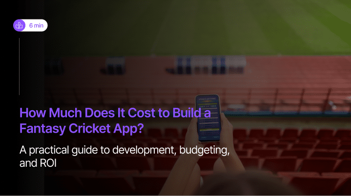 Fantasy cricket app development cost
