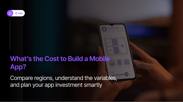 Mobile app development cost