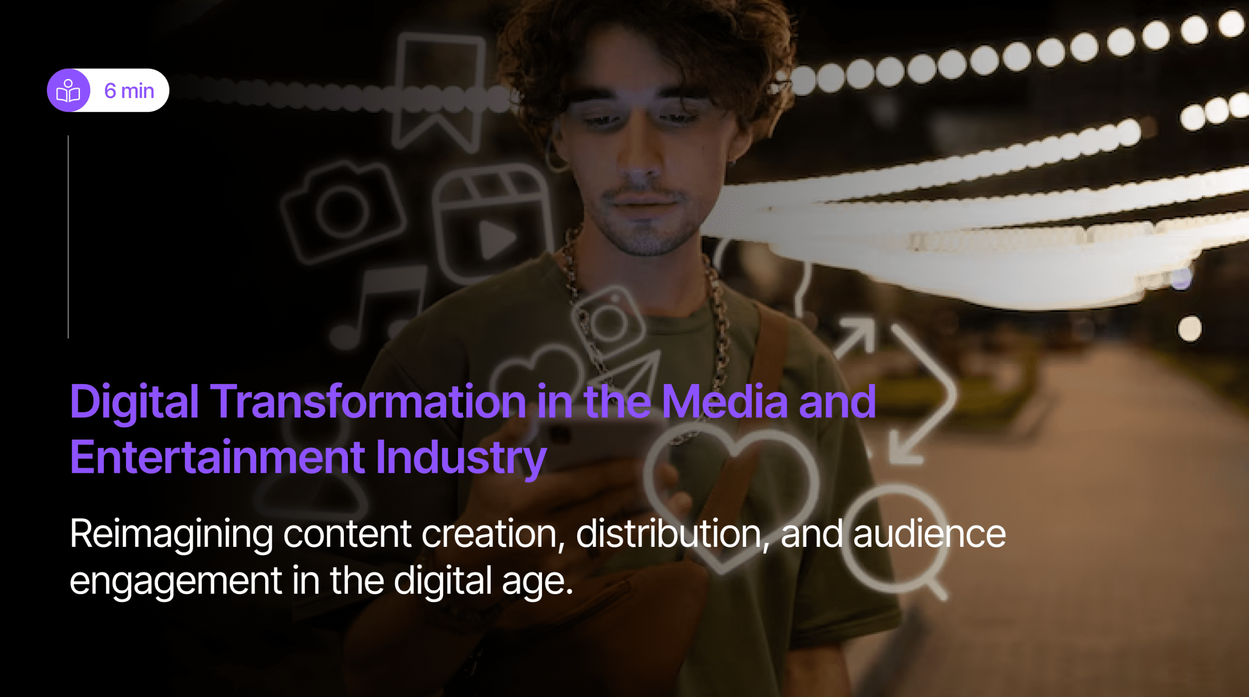 Digital Transformation in Media and Entertainment Industry