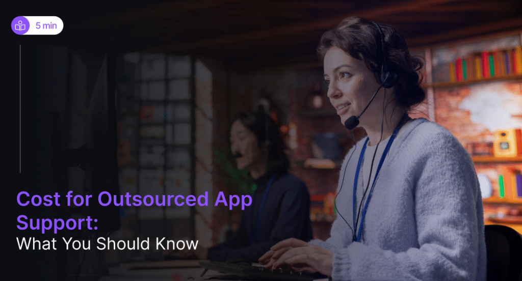 cost for outsourced app support